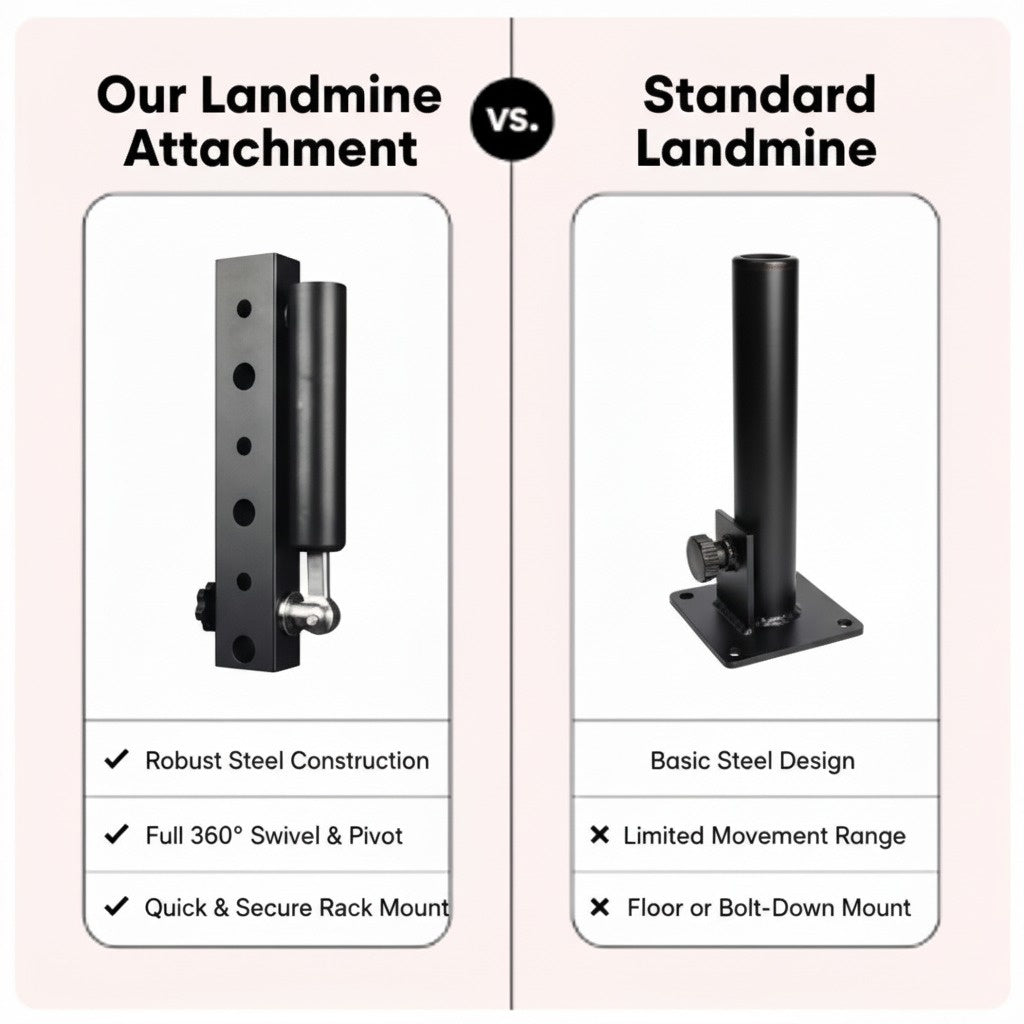 The Game Changer for Your Home Gym: Why the Landmine Attachment is Non-Negotiable