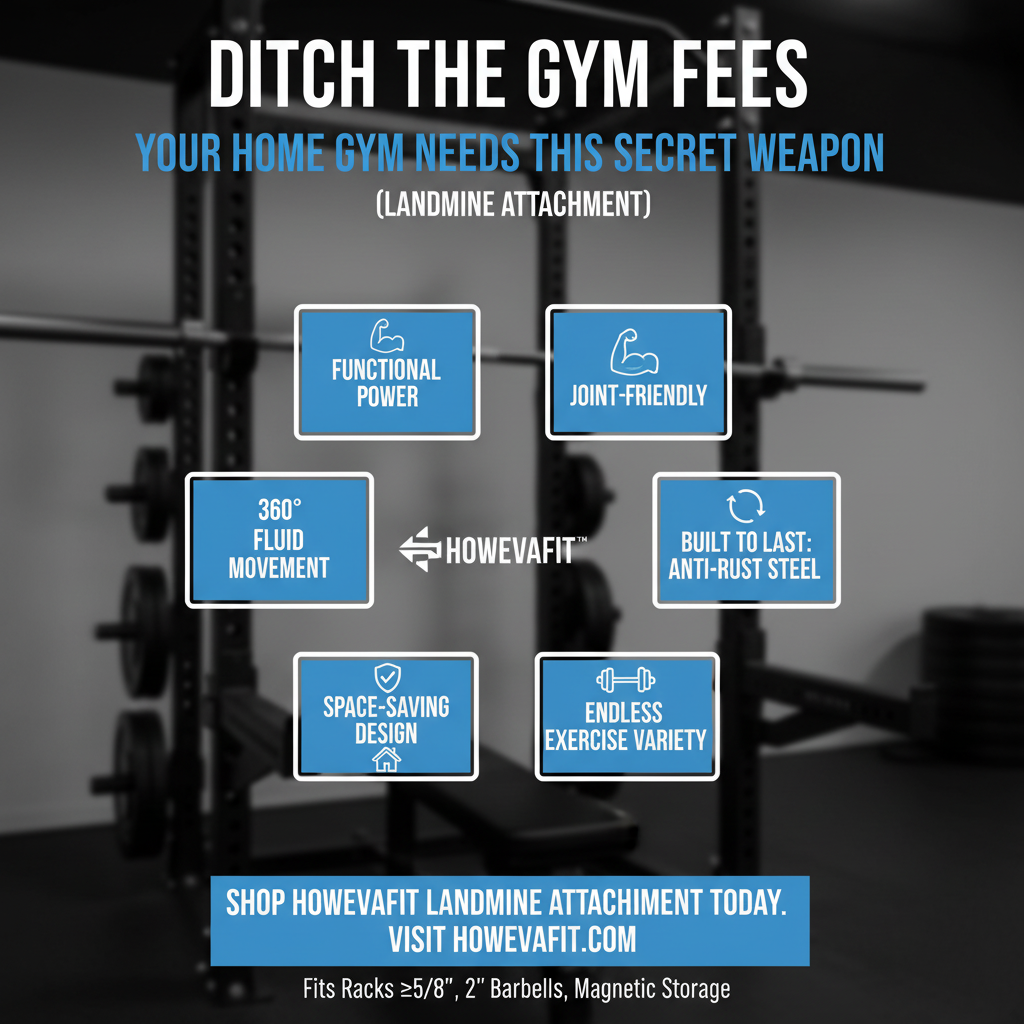 Ditch the Gym Fees: The Ultimate Home Gym Hack (Landmine Attachment)