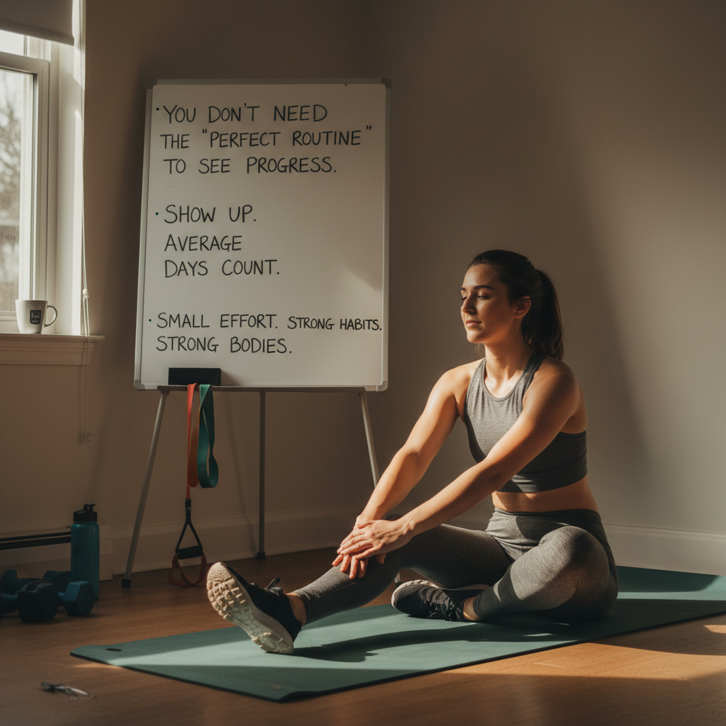 You don’t need the “perfect routine” to see progress.