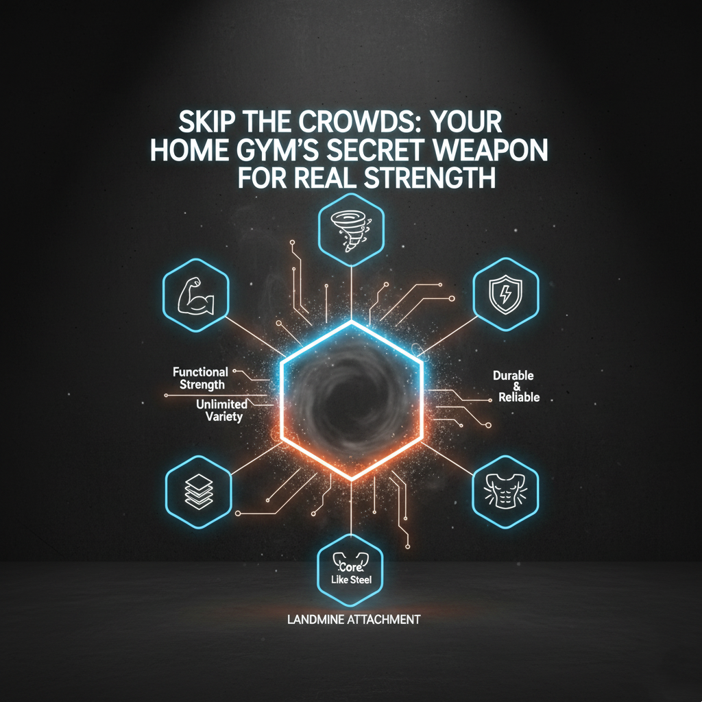 Skip the Crowds: Your Home Gym's Secret Weapon for Real Strength (Landmine Attachment)