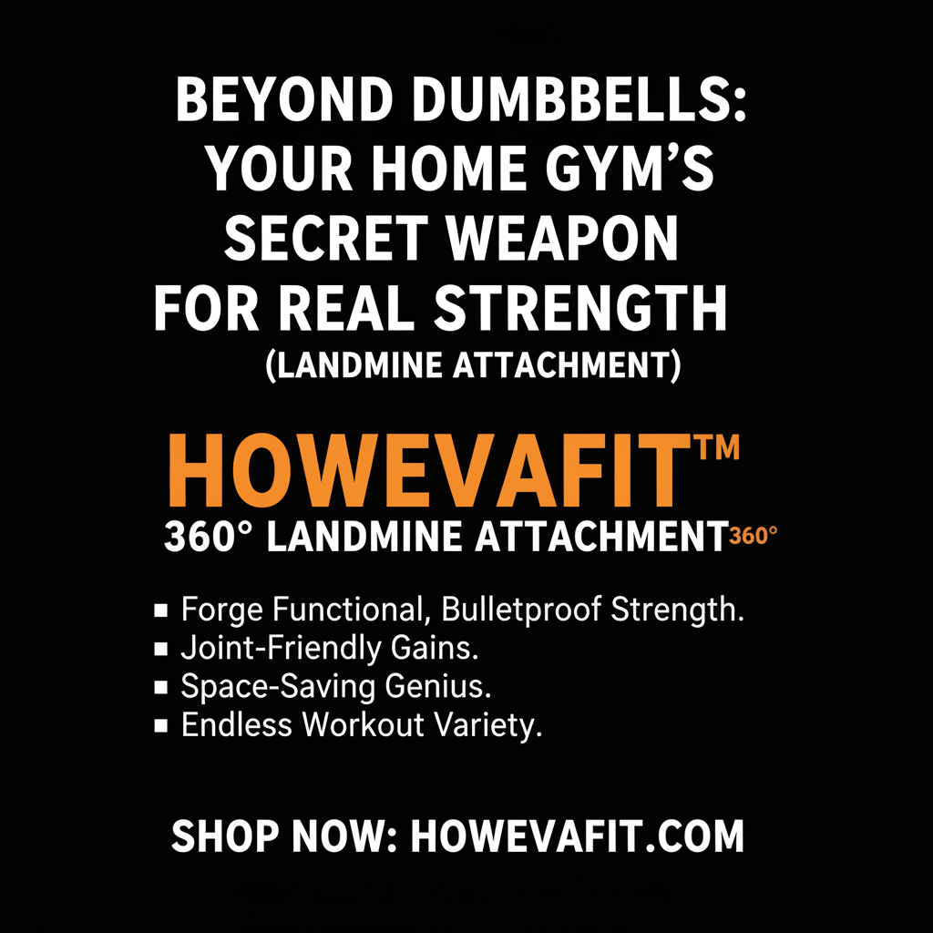 Beyond Dumbbells: Your Home Gym's Secret Weapon for Real Strength (Landmine Attachment)