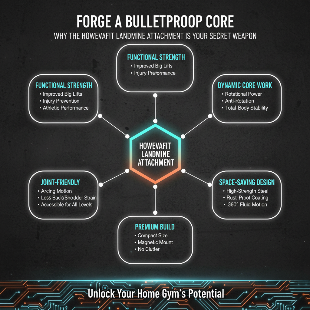 Bletproof Core Forge a Bulletproof Core: Why the HOWEVAFIT Landmine Attachment is You